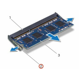 Замена модулей памяти Dell Alienware M18x R2