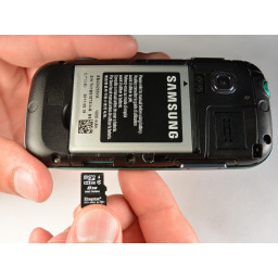 Замена карты памяти Samsung Gravity TXT microSD