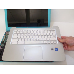 Разборка клавиатуры и тачпада HP Pavilion 14-q020nr