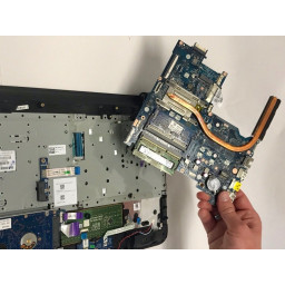 Замена материнской платы HP 15-ac121dx