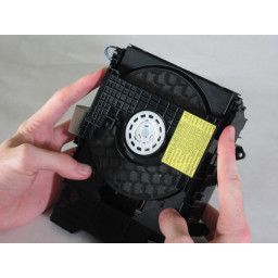 Замена фиксатора диска проигрывателя Panasonic DVD-RV31