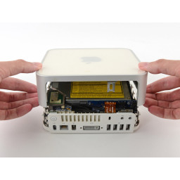 Mac mini (PowerPC) Замена верхнего корпуса