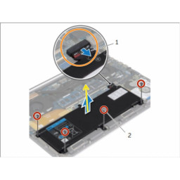 Dell XPS 15 9530 Замена батареи