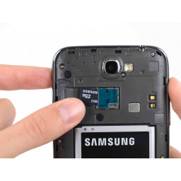 Замена карты памяти Samsung Galaxy Note II MicroSD