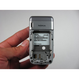 Разборка Nokia 6086 Верхняя задняя крышка