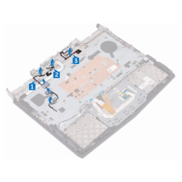 Замена дисплея Dell Alienware 13 R3 в сборе